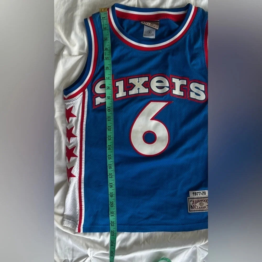 Julias “Dr. J” Erving Philadelphia 76ers NBA Hardwood Classic Basketball Jersey